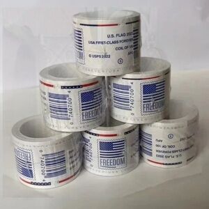 Forever Stamps 2023 ten roll 20 roll = 2000 pcs